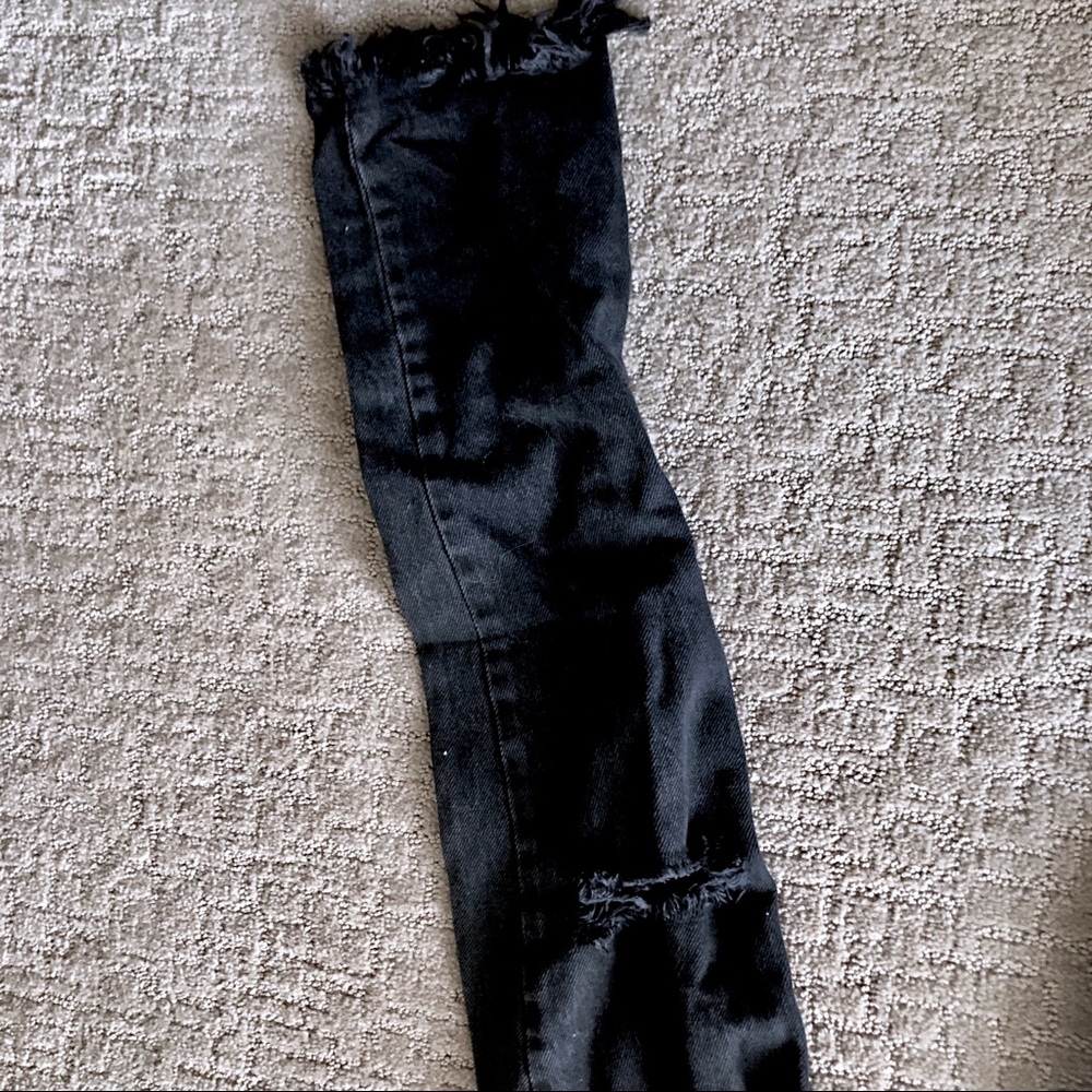SOLD NA-KD Trend Black Mom Jeans 24W 29L $65 - Picture 8 of 8
